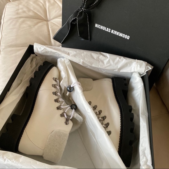 NWT Nicholas Kirkwood Delfi boots 38.5 - Picture 5 of 8